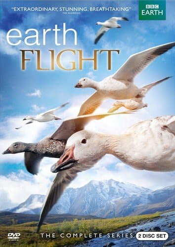 DVD cover for Earthflight, BBC series on bird migration